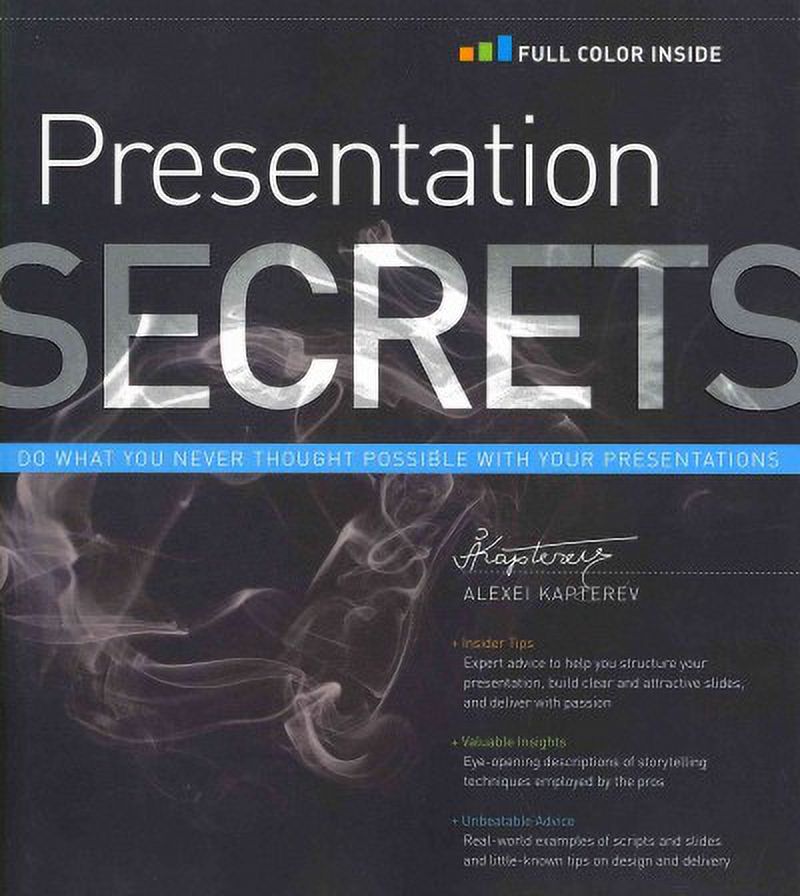 Secrets: Presentation Secrets: Do What You Never Thought Possible with Your Presentations (Paperback)